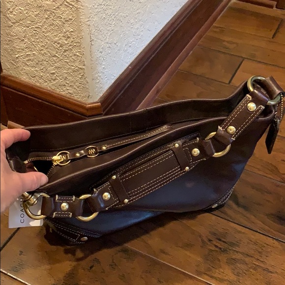 Coach Brown Leather Purse brand new - Picture 5 of 5